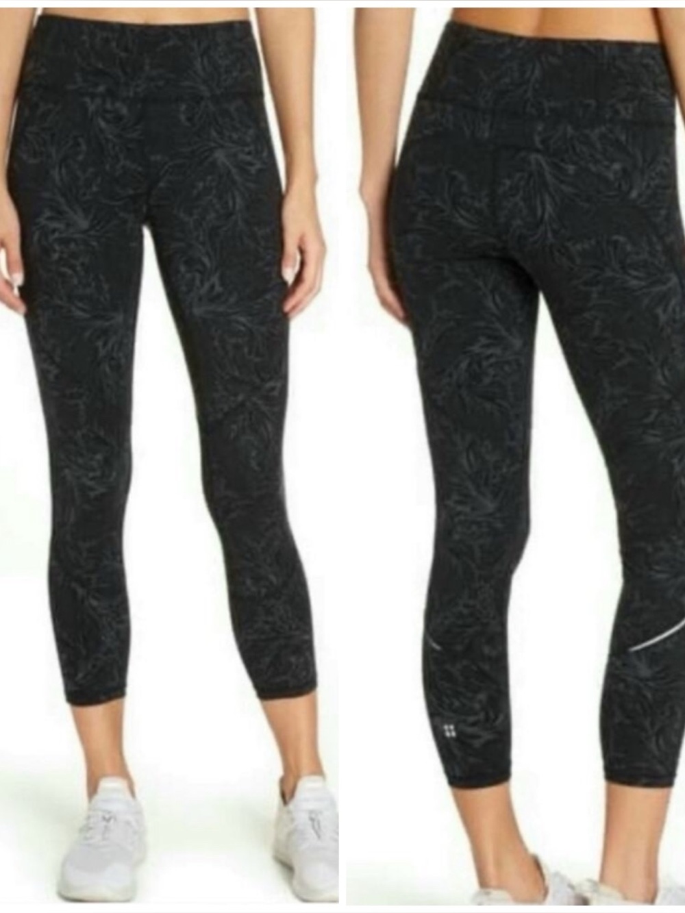 SWEATY BETTY Power 7/8 Workout Leggings Cabana Print